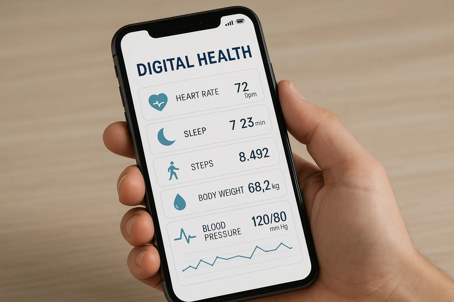 Digitale Gesundheitsapp